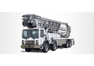 Стрічковий телескопічний транспортер TELEBELT® TB 39/130 на автомобільному шасі MACK MR 688 S